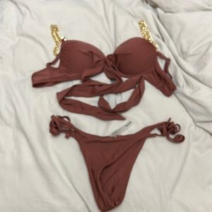 Two piece bathing suit